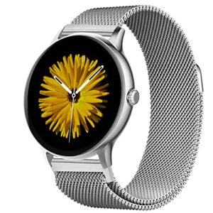 Fire-Boltt Phoenix Ultra Luxury Stainless Steel, Bluetooth Calling Smartwatch, AI Voice Assistant, Metal Body with 120+ Sports Modes, SpO2, Heart Rate Monitoring (Silver)