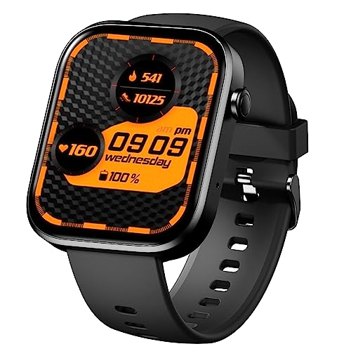 boAt Newly Launched Wave Call 2 with 1.83" HD Display, Advanced BT Calling, DIY Watch Face Studio, 1000+Watch Faces, 700+Active Modes, Live Cricket Scores, HR&SPO2 and Sleep Monitoring(Active Black)