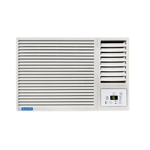 Blue Star 0.8 Ton 3 Star Fixed Speed Window AC (Copper, Turbo Cool, Humidity Control, Fan Modes-Auto/High/Medium/Low, Hydrophilic Blue Fins, Dust Filters, Self-Diagnosis, 2023 Model, WFA309GN, White)