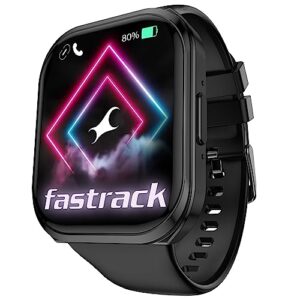 Fastrack New Limitless FS1+ Smart Watch|Biggest 2.01" UltraVU Display|Industry Best 950 Nits Brightness|SingleSync BT Calling|NitroFast Charging|110+ Sports Modes|200+ Watchfaces|Upto 7 Days Battery