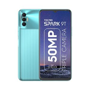 Tecno Spark 9T (Turquoise Cyan, 4GB RAM,64GB Storage) | 50MP SuperNight Triple Camera | 18W Flash Charger