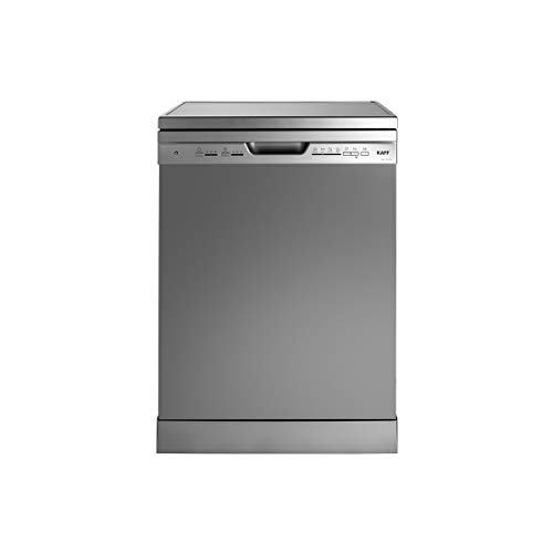 Kaff 12 Place Setting Free standing Dishwasher with Intensive Wash, 3 Stage Filtration (DW CENTRA 60, Silver)