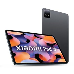 Xiaomi Pad 6| Qualcomm Snapdragon 870| 144Hz Refresh Rate| 6GB, 128GB| 2.8K+ Display (11-inch/27.81cm)|1 Billion Colours| Dolby Vision Atmos| Quad Speakers| Wi-Fi| Gray