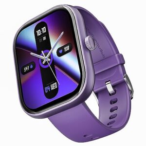 boAt Wave Sigma Smartwatch with 2.01" HD Display,Bluetooth Calling, Coins, DIY Watch Face Studio, 700+ Active Modes, HR&SpO2 Monitoring, Energy and Sleep Scores,IP67(Jade Purple)