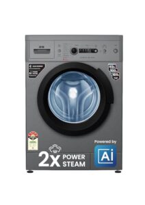 IFB 7 Kg 5 Star AI Powered Front Load Washing Machine 2X Power Steam (DIVA AQUA MSS 7010, 2023 Model, Metallic Silver, In-built Heater, 4 years Comprehensive Warranty)