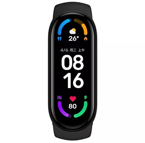 DDLC Smart Band Wireless Sweatproof Fitness Band S6 | Activity Tracker| Blood Pressure| Heart Rate Sensor | Step Tracking All Android Device & iOS Device (SMARRT Band-5)