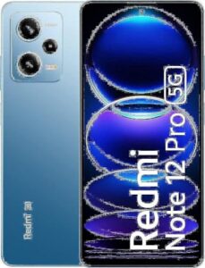 Redmi Note 12 Pro 5G (Glacier Blue, 6GB RAM, 128GB ROM)