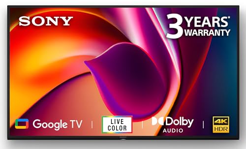 Sony Bravia 108 cm (43 inches) 4K Ultra HD Smart LED Google TV KD-43X64L (Black)