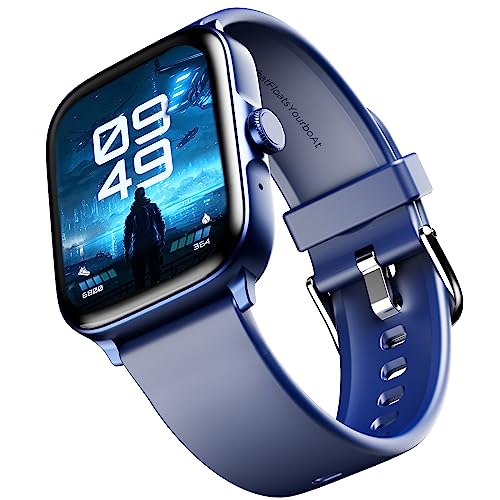 boAt Ultima Call Smart Watch with 1.83" HD Display,Advanced BT Calling,DIY Watch Face Studio, Coins,700+Active Modes,10 Days Battery Life,HR&SpO2 Monitor,Energy&Sleep Score(Deep Blue)