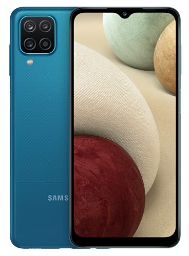 (Refurbished) Samsung Galaxy A12 (Blue,4GB RAM, 64GB Storage)